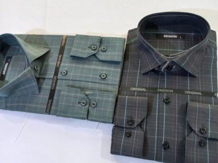 پیراهن چهار خانه مردانه